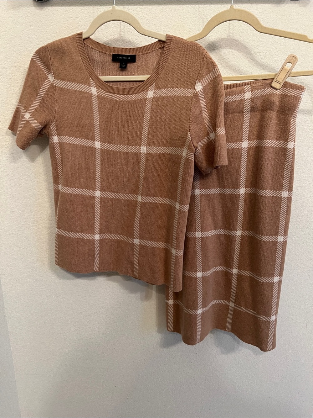 Sweater Skirt Set